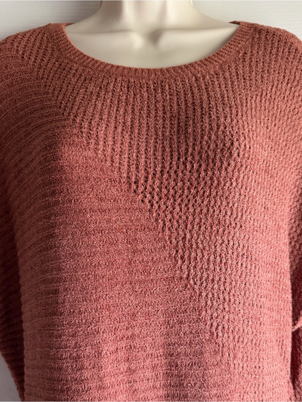 Barefoot Dreams CozyChic Ultra Lite Mixed Stitch Dolman Pullover - Picture 4 of 8